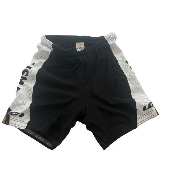 Louis Garneau Women's Cycling Shorts USMA size‎ Medium Black & White - Picture 1 of 3